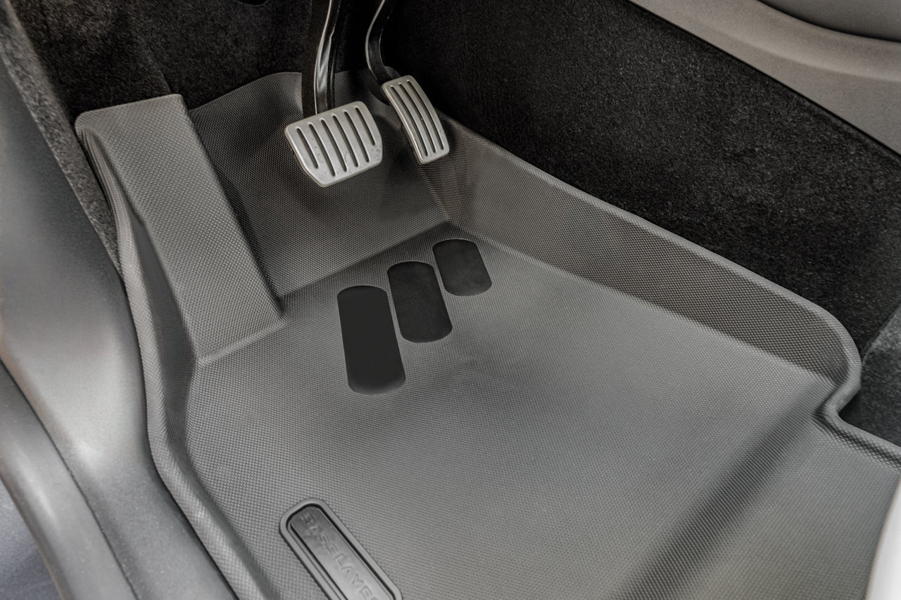 Custom-Fit Baselayer All-Weather Floor Mats for Tesla Model Y