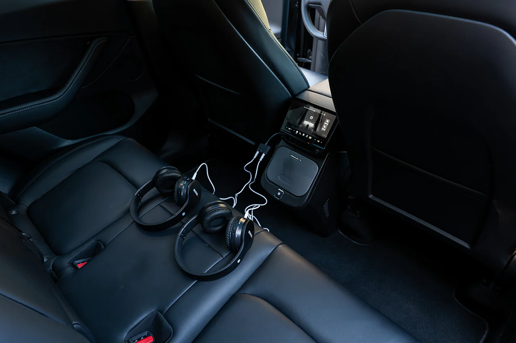 Tesla Model 3/Y MSX-Entertainment 3.0 Rear Touchscreen with Bluetooth Audio, Apple CarPlay, AirPlay & Streaming