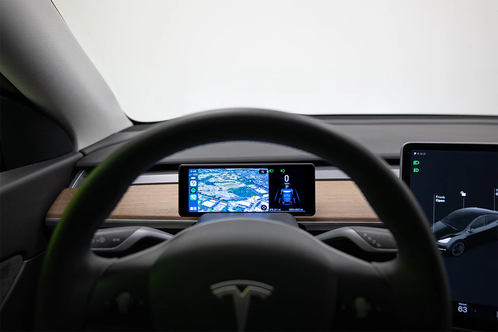 Tesla Model 3 & Y MSX-CP7 Driver View Touchscreen LCD – Apple CarPlay & Android Auto