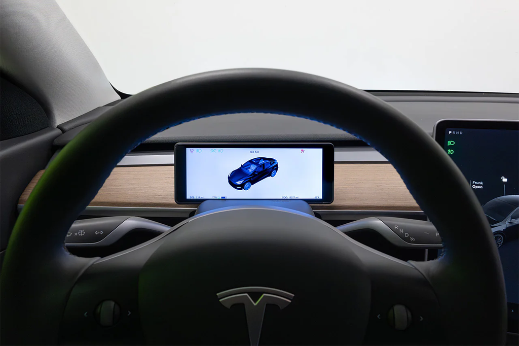 Tesla Model 3 & Y MSX-CP7 Driver View Touchscreen LCD – Apple CarPlay & Android Auto
