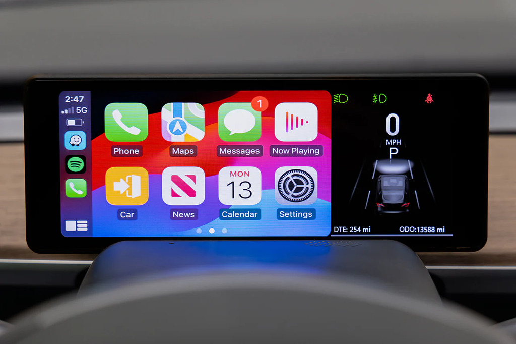 Tesla Model 3 & Y MSX-CP7 Driver View Touchscreen LCD – Apple CarPlay & Android Auto