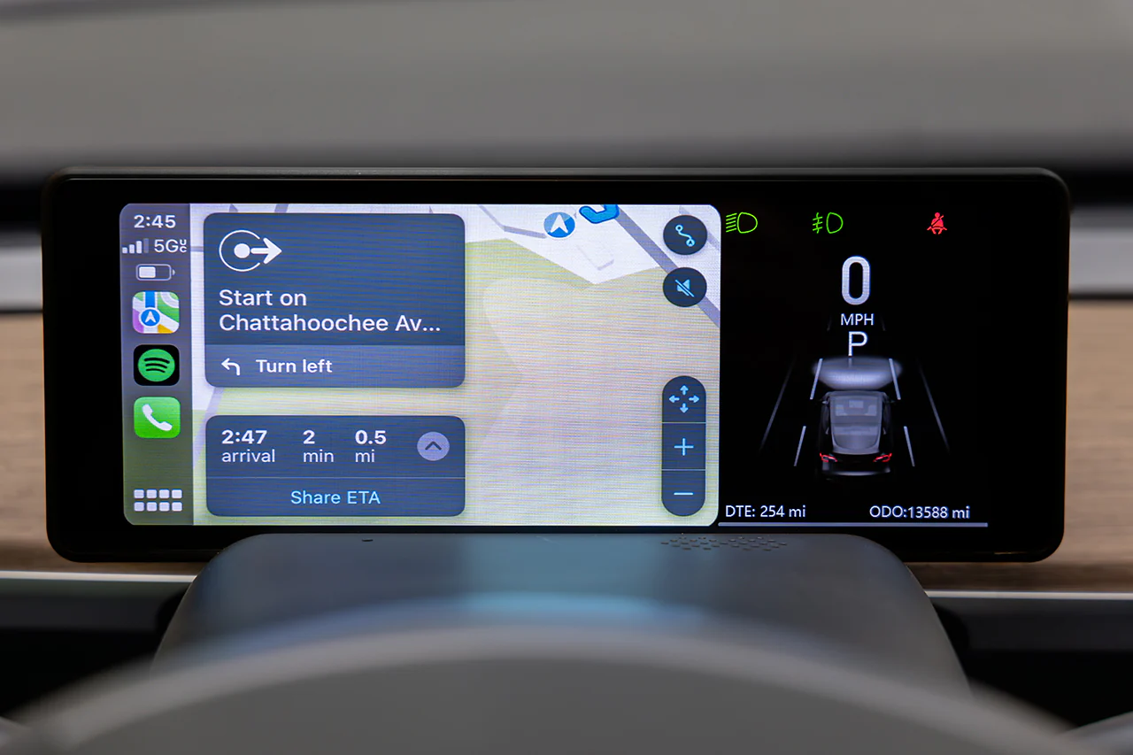 Tesla Model 3 & Y MSX-CP7 Driver View Touchscreen LCD – Apple CarPlay & Android Auto