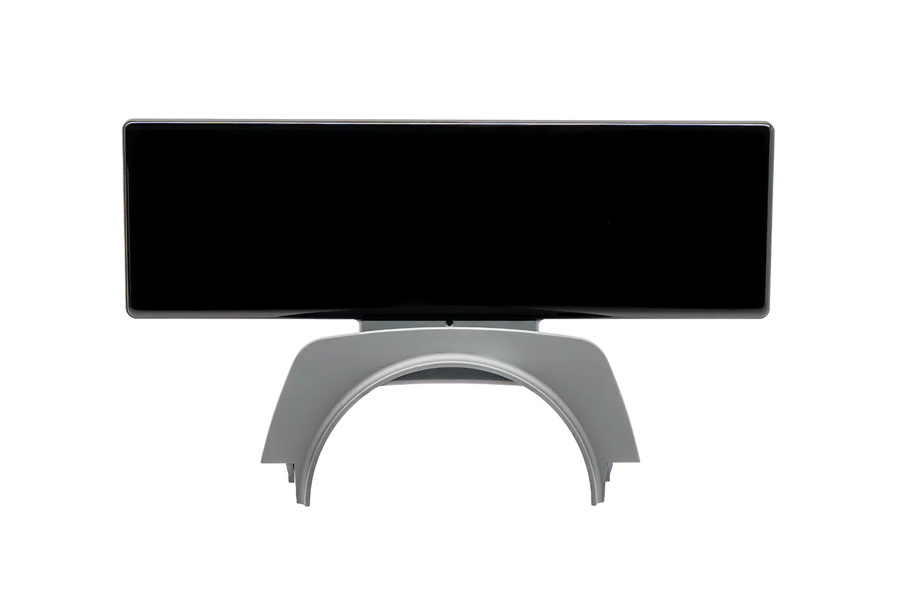 Tesla Model 3/Y MSX-CP9 “FloThru HVAC” Driver View Smart Instrument Cluster with Apple CarPlay & Android Auto