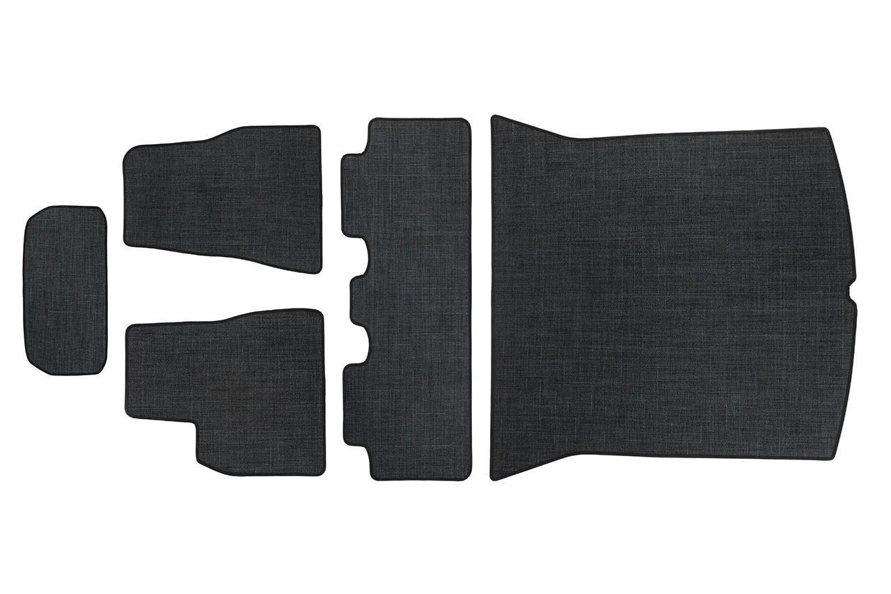 Tesla Model 3 / Y Chilewich Custom-Fit Floor and Cargo Mats