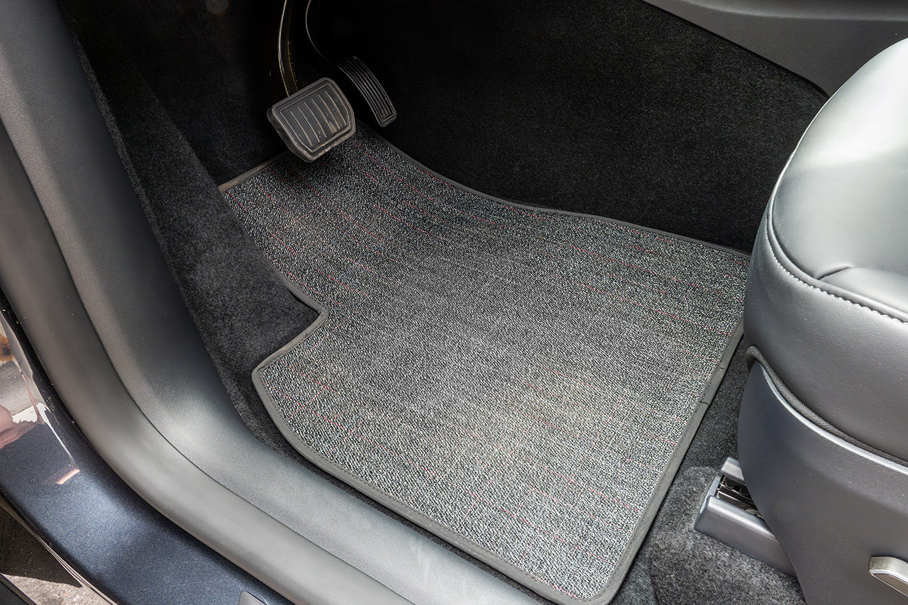 Tesla Model 3 / Y Chilewich Custom-Fit Floor and Cargo Mats